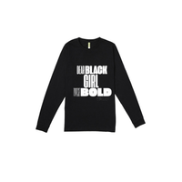 Thumbnail for Dear Black Girl Typeset Bold- LONG SLEEVE T-SHIRT PREMIUM