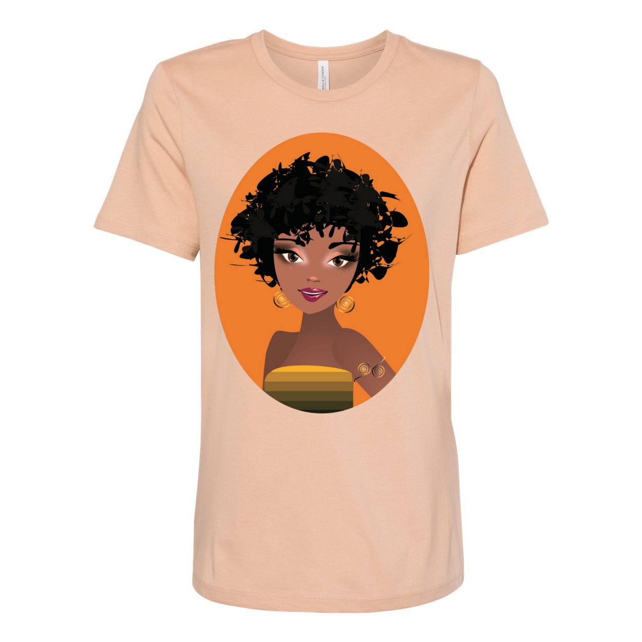 Natural Fro Yelani Tee - Women’s Relaxed Jersey Tee