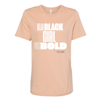 Thumbnail for Dear Black Girl Typeset Bold -shirt - Women’s Relaxed Jersey