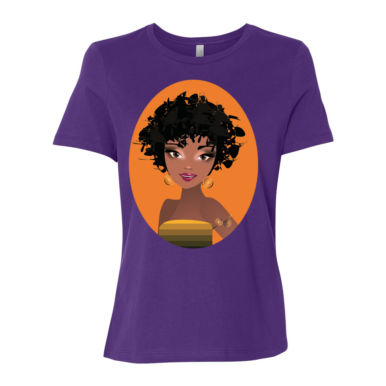 Natural Fro Yelani Tee - Women’s Relaxed Jersey Tee