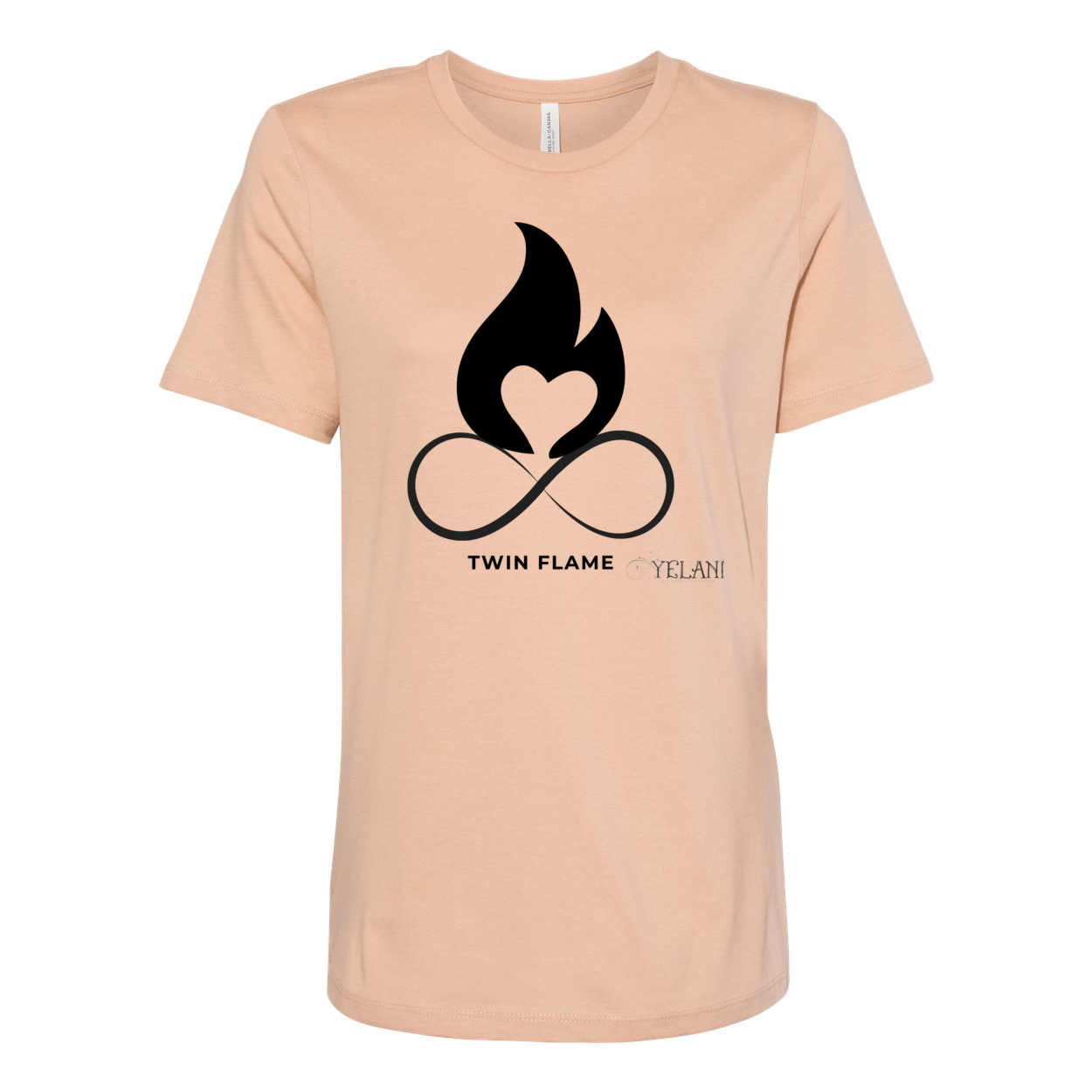 Twin Flame Women’s Relaxed Jersey Tee