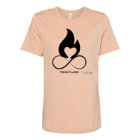 Thumbnail for Twin Flame Women’s Relaxed Jersey Tee