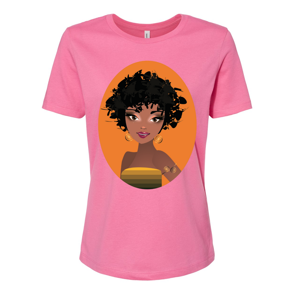 Natural Fro Yelani Tee - Women’s Relaxed Jersey Tee