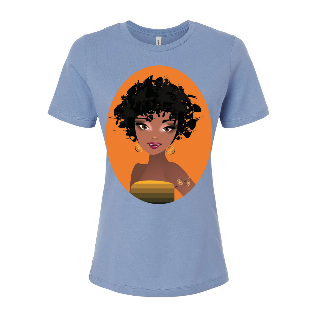 Natural Fro Yelani Tee - Women’s Relaxed Jersey Tee