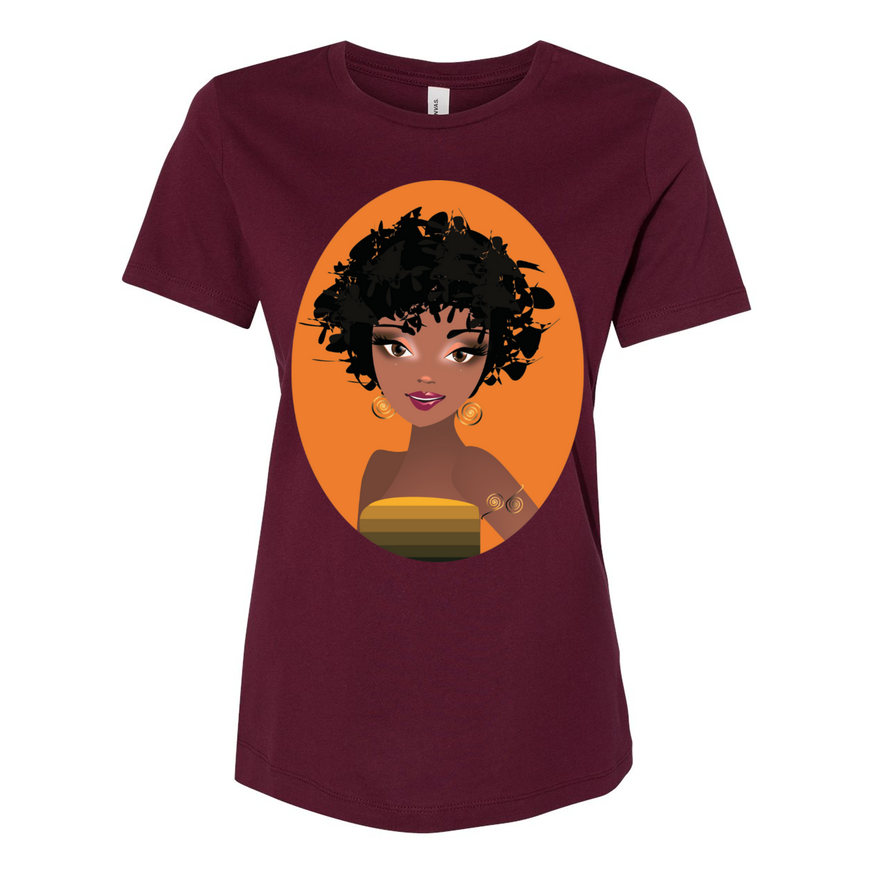 Natural Fro Yelani Tee - Women’s Relaxed Jersey Tee