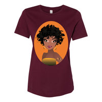 Thumbnail for Natural Fro Yelani Tee - Women’s Relaxed Jersey Tee