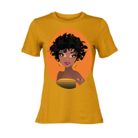 Thumbnail for Natural Fro Yelani Tee - Women’s Relaxed Jersey Tee