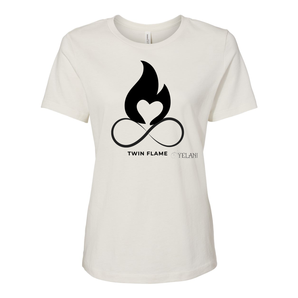 Twin Flame Women’s Relaxed Jersey Tee