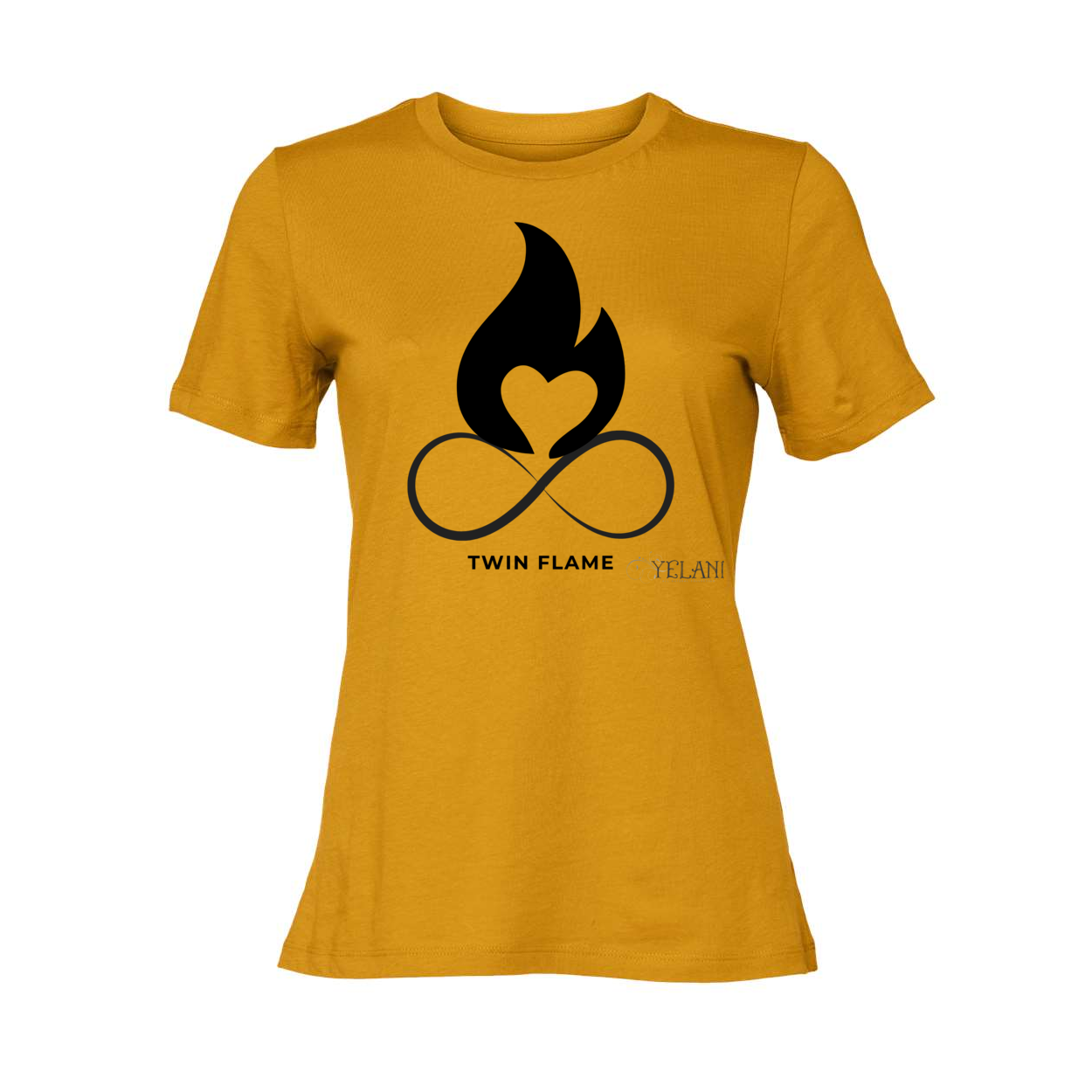 Twin Flame Women’s Relaxed Jersey Tee