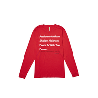 Thumbnail for Peace & Blessings Women's Long Sleeve Premium T-Shirt