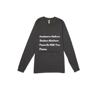 Thumbnail for Peace & Blessings Women's Long Sleeve Premium T-Shirt