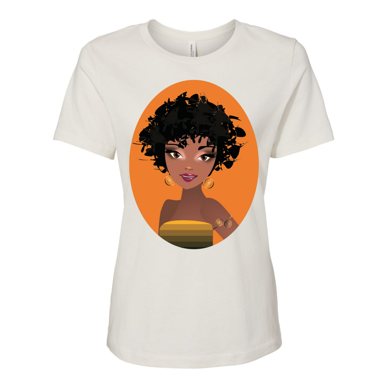 Natural Fro Yelani Tee - Women’s Relaxed Jersey Tee