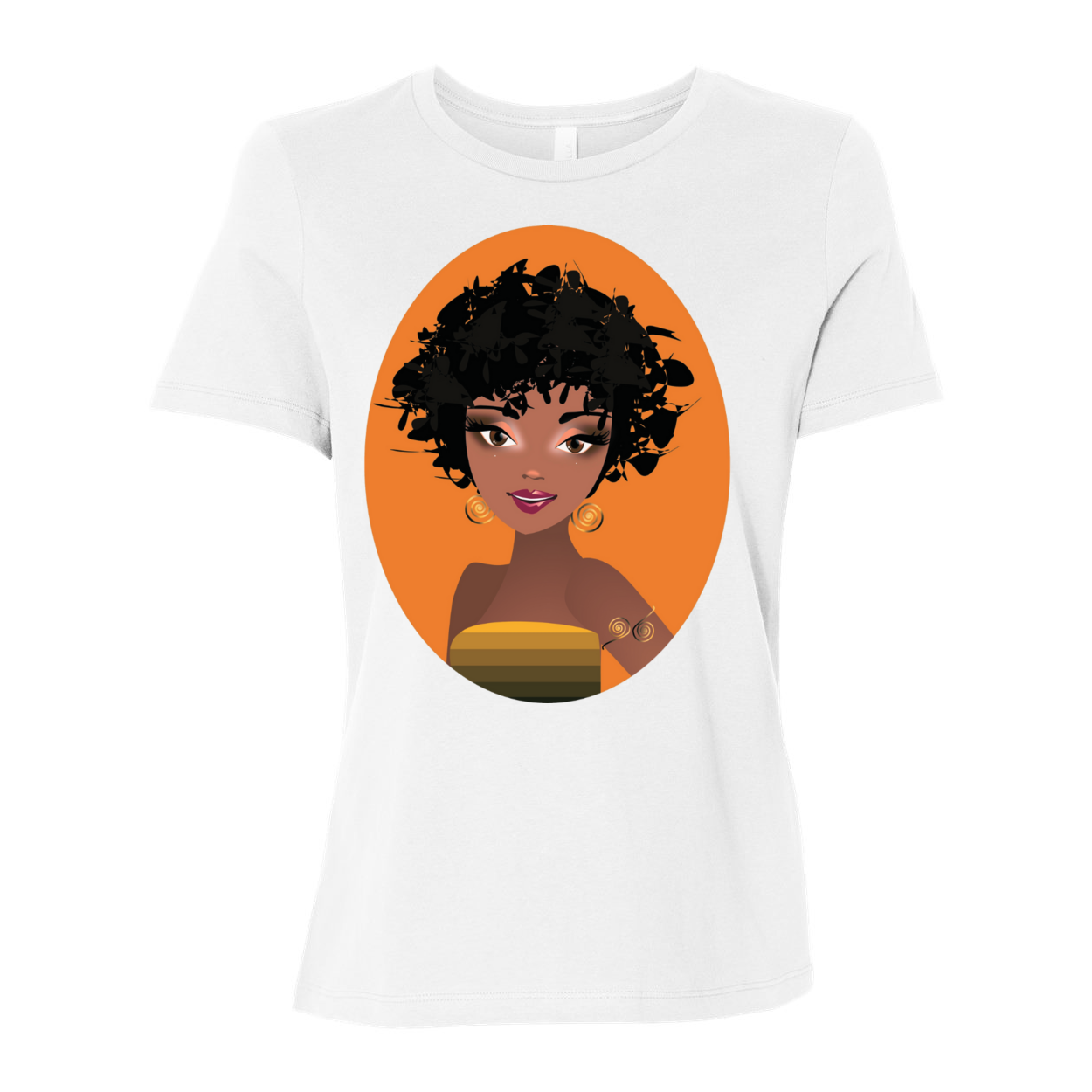 Natural Fro Yelani Tee - Women’s Relaxed Jersey Tee