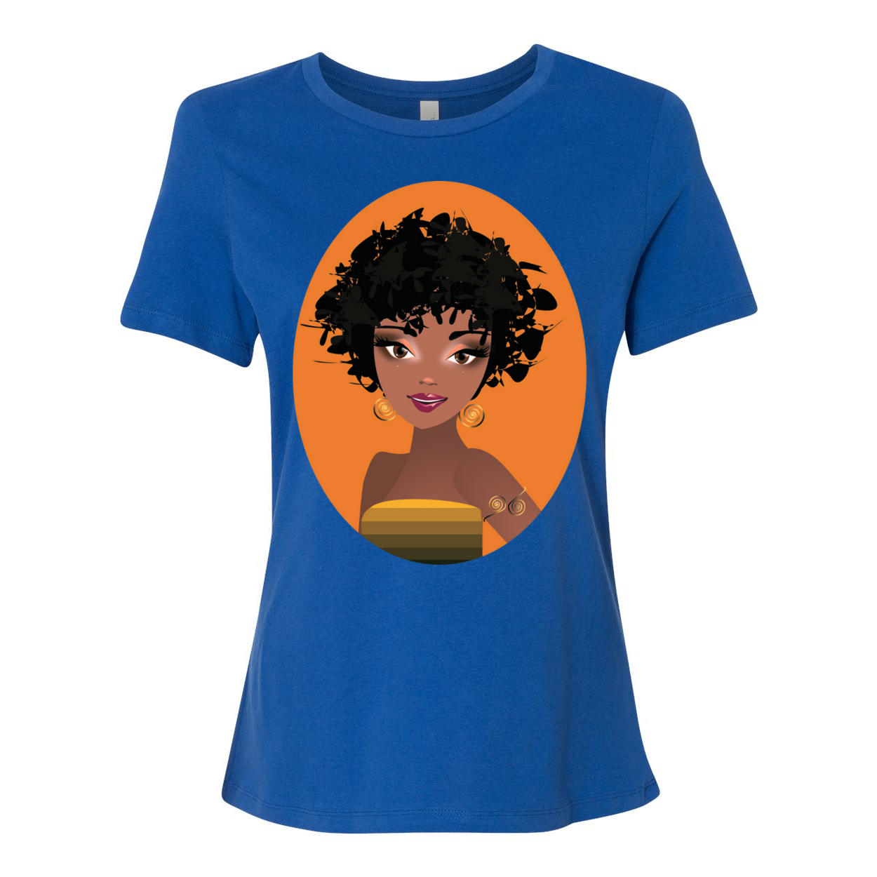 Natural Fro Yelani Tee - Women’s Relaxed Jersey Tee