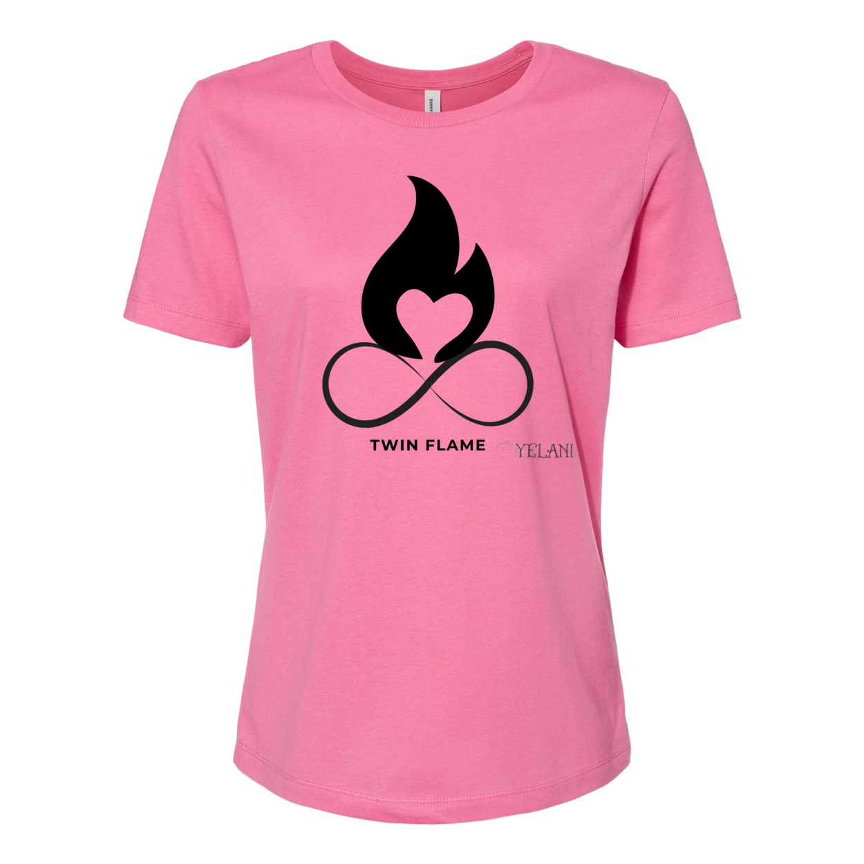 Twin Flame Women’s Relaxed Jersey Tee