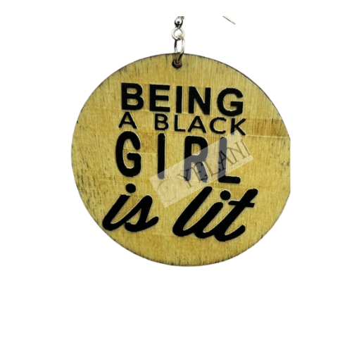 Being-a-black-girl-is-lit-disc-wooden-earrings-yelani_2