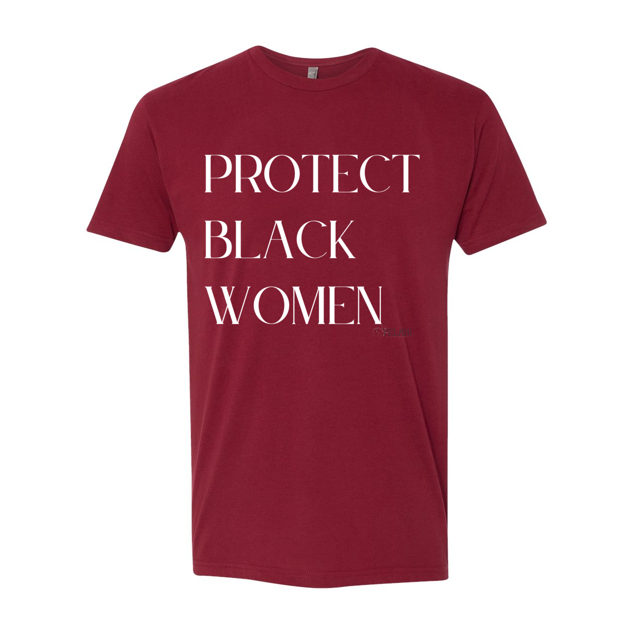 Protect Black Women – Inspirational Message Tees red cardinal