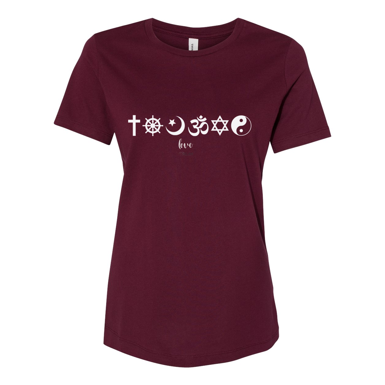 One Love Women’s Relaxed Jersey Tee