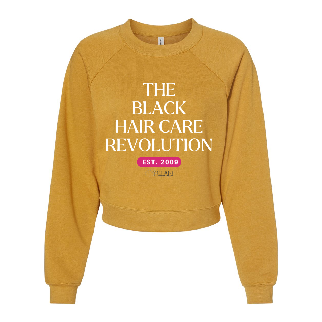 The Black Hair Care Revolution Women's Raglan Pullover Fleece