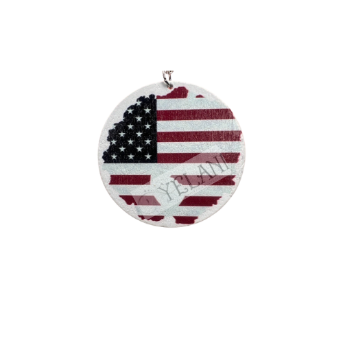 Afro USA Flag Earrings