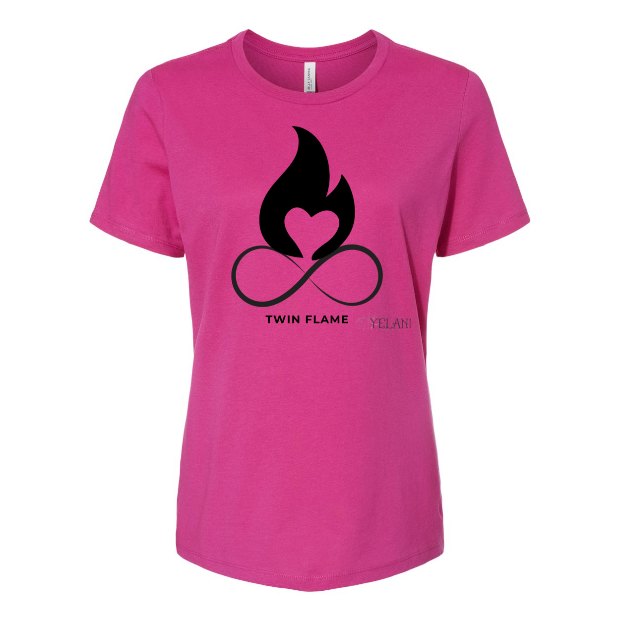 Twin Flame Women’s Relaxed Jersey Tee