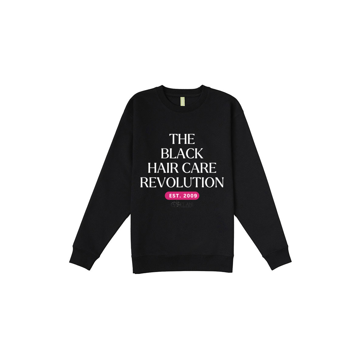 The Black Hair Care Revolution Book Sweatshirt- CREWNECK SWEATSHIRT PREMIUM - Plant Based Hair Care for Natural Hair