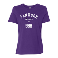 Thumbnail for The Sankore University Legend Series - Women's Relaxed Jersey Tee