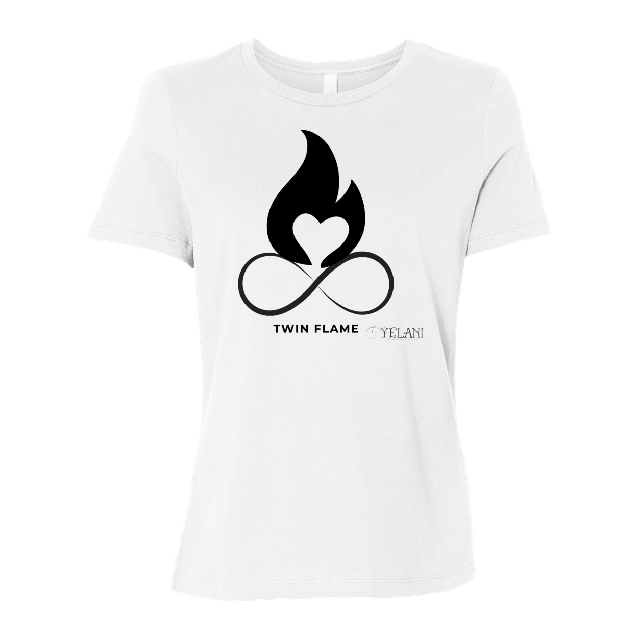 Twin Flame Women’s Relaxed Jersey Tee