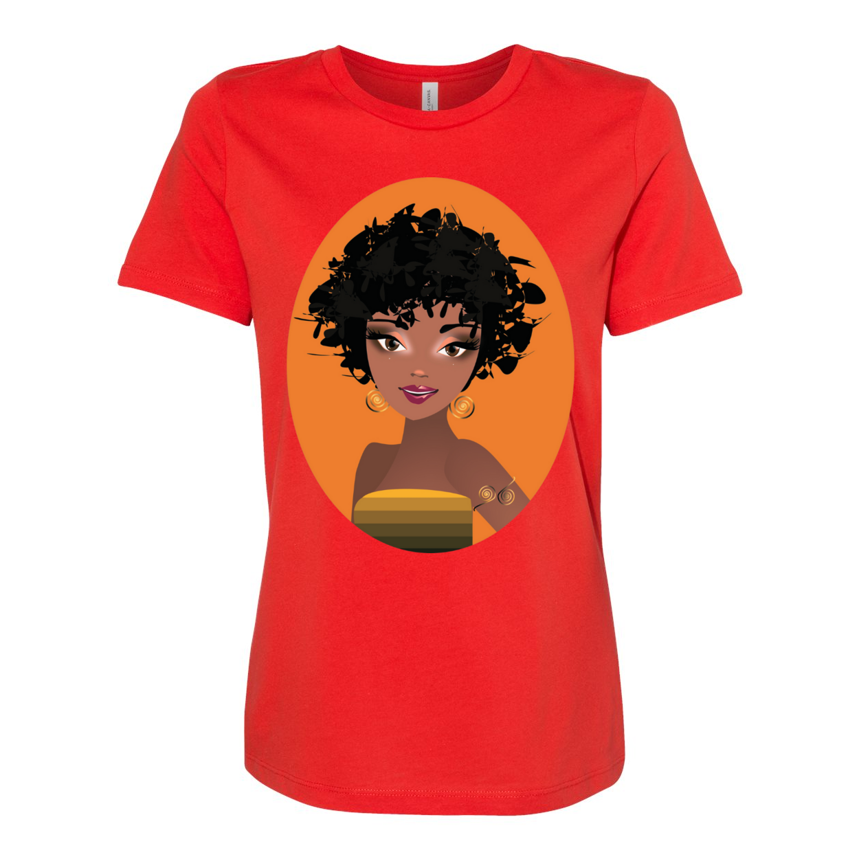 Natural Fro Yelani Tee - Women’s Relaxed Jersey Tee