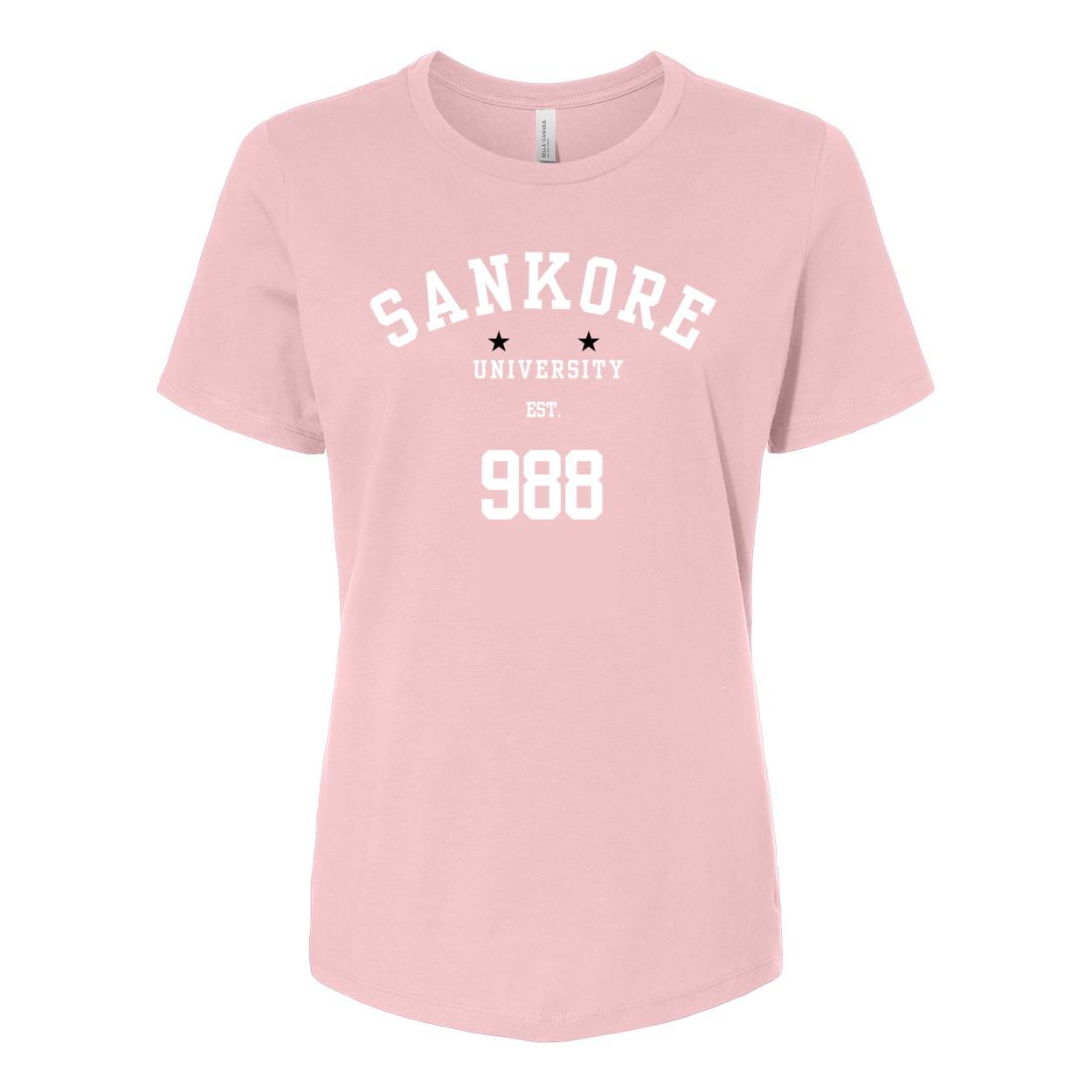 Sankore University Womens Tee Tshirt Pink