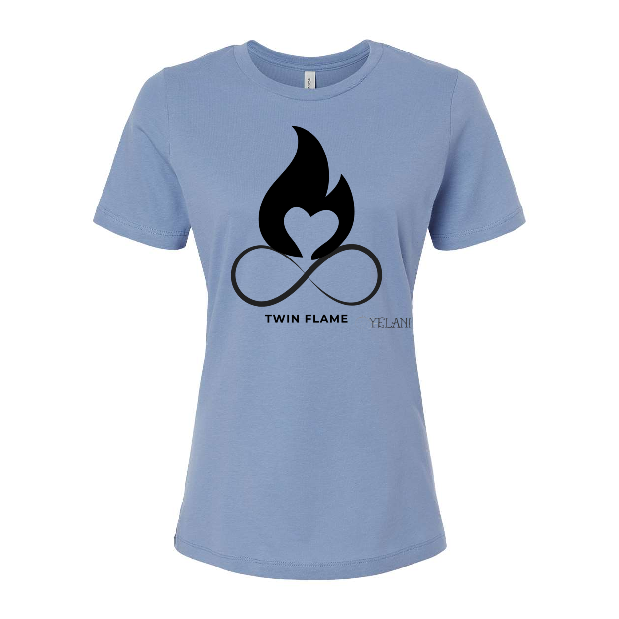 Twin Flame Women’s Relaxed Jersey Tee