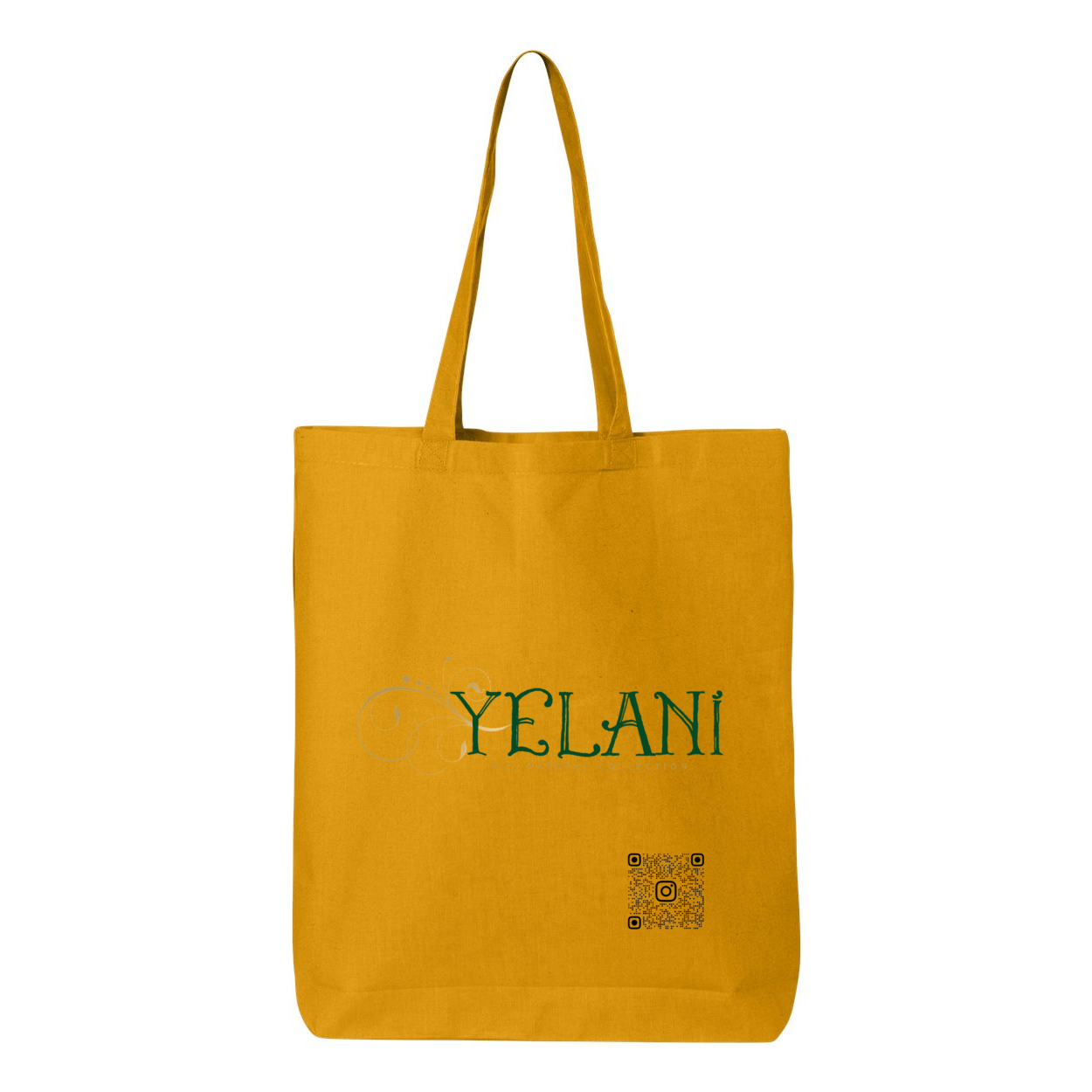 Yelani Brand Totel Gusseted Tote - Plant Based Hair Care for Natural Hair