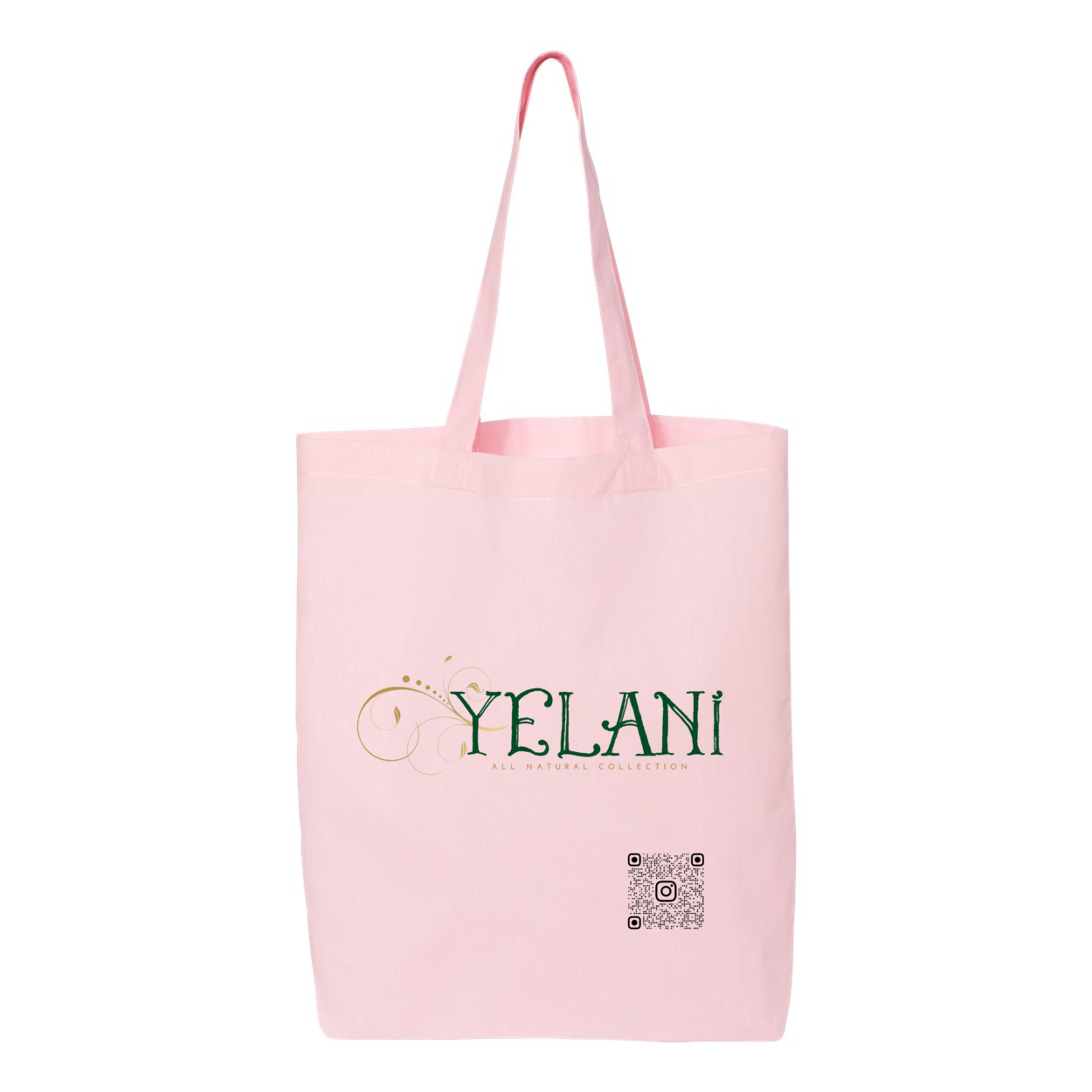 Yelani Brand Totel Gusseted Tote - Plant Based Hair Care for Natural Hair