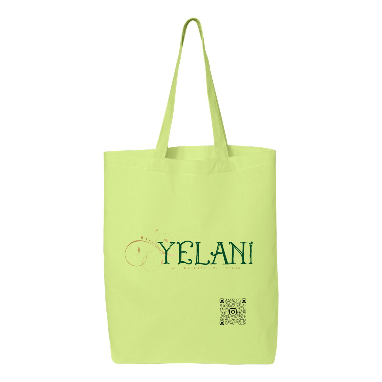 Yelani Brand Totel Gusseted Tote - Plant Based Hair Care for Natural Hair