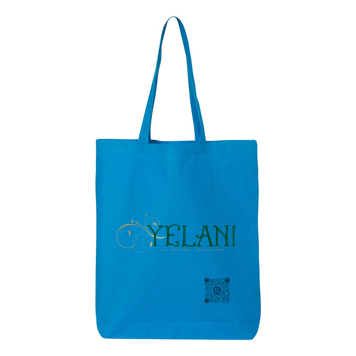 Yelani Brand Totel Gusseted Tote - Plant Based Hair Care for Natural Hair