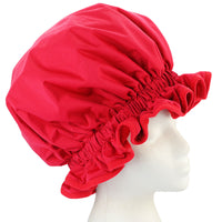 Thumbnail for washable shower cap shower red frizz free yelani hidry