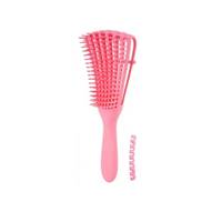 Thumbnail for pink detangle brush black hair care natural