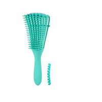 Thumbnail for green detangle brush black hair care natural